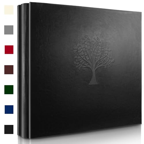 600 Pocket Photo Album for 4x6 Prints, Large Capacity Faux Leather Photo Book