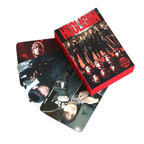 127-Piece Photocard and Sticker Collection Set with 55 Lomo Cards