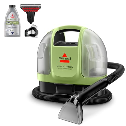 Cordless Portable Carpet Cleaner with Tough Stain Tool