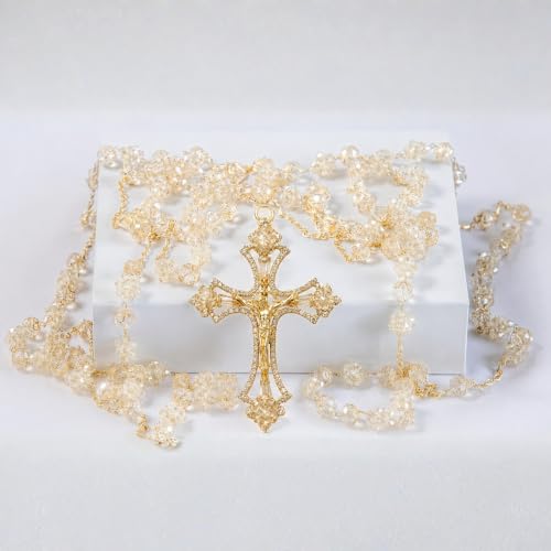 14K Gold Plated Catholic Wedding Lasso with Gift Box - Lazo Para Boda