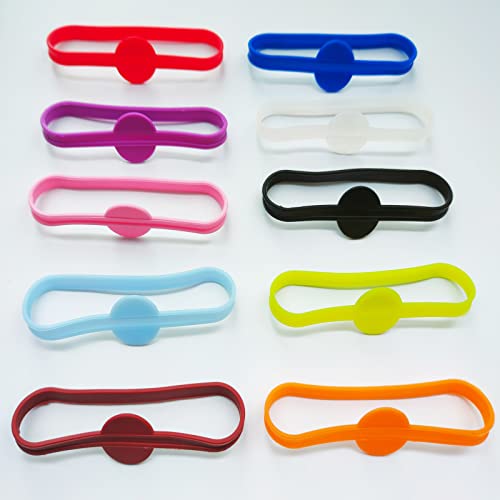 Stretchable Wine & Drink Markers 24pcs | Bottle, Glass & Mug Labels