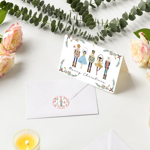 Thank You Cards Set with Envelopes & Stickers, 36 Pack, 4x6 Inch