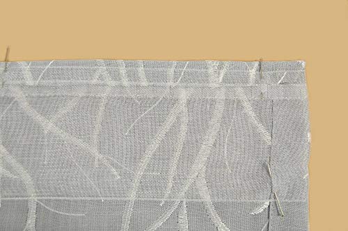 Wave Fold Curtain Tape and Hooks Set - 10 Yards Tape with 100 Hooks