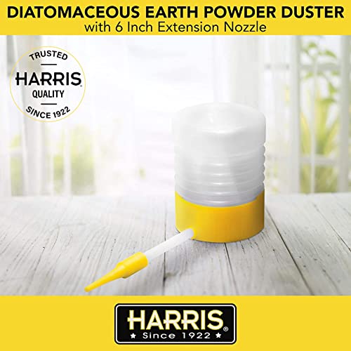 Diatomaceous Earth Powder Duster with 6-Inch Extension Nozzle
