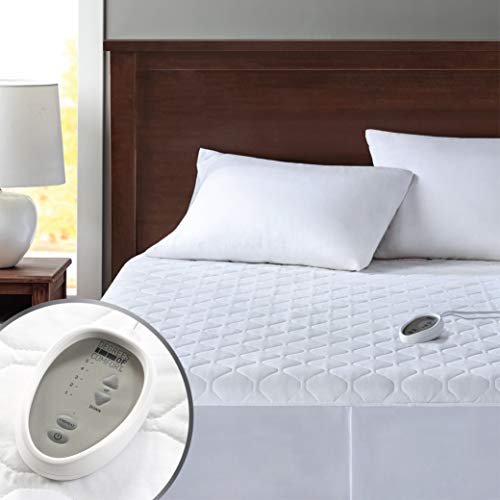 Heated Mattress Pad Twin Size with 5 Heat Settings & Auto Shut Off