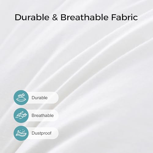 Puredown 12x20 Throw Pillow Insert - Fluffy Down Alternative Cushion Form