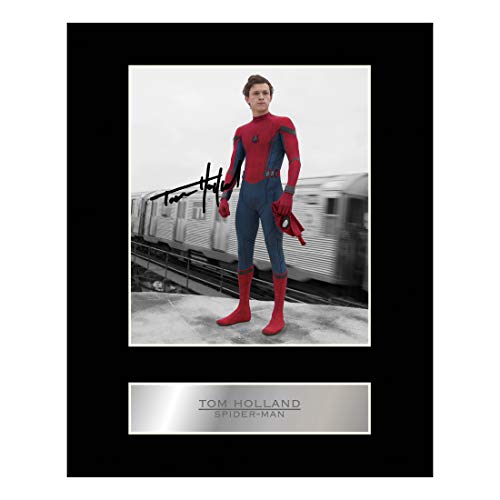 10x8 Inch Mounted Photo Display with Pre-Printed Autograph