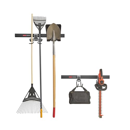Rubbermaid FastTrack Garage Storage System Tool Hanging Kit Wall Mount