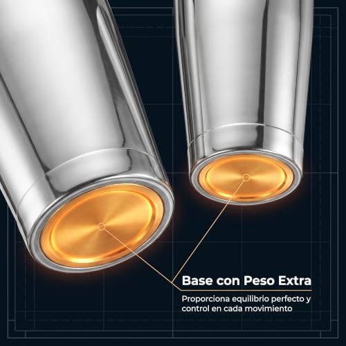 Barfly Stainless Steel Cocktail Shaker Set (18 oz & 28 oz) - Professional Barware