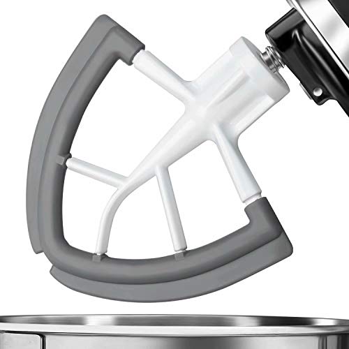Flex Edge Beater for 4.5-5 Quart Tilt-Head Stand Mixers with Silicone Scraper