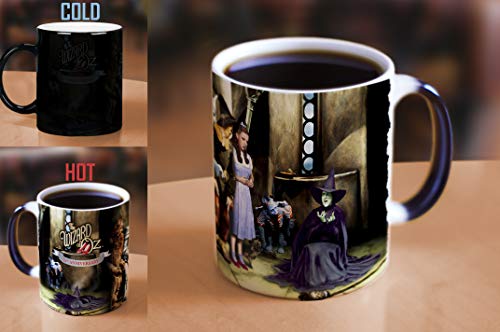Black Morphing Mugs Wizard of Oz 75th Anniversary Melting Witch Ceramic Mug