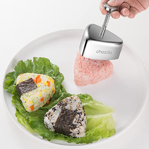 Stainless Steel Onigiri Mold Triangle Sushi Rice Ball Maker Press