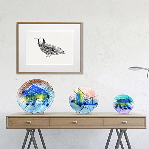 3-Inch Clear Acrylic Display Stand, 60-Degree Angled Easel Holder (2-Pack)