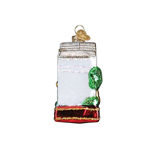Old World Christmas Rainbow Row Glass Blown Ornament - Hand-Painted Charleston Holiday Decor