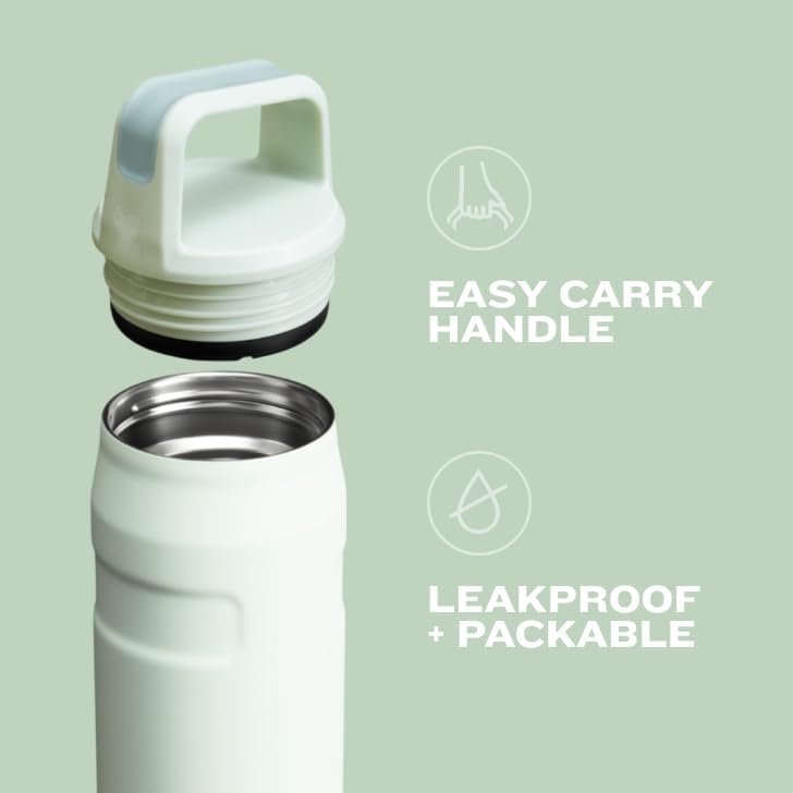 Stanley IceFlow Water Bottle - Lightweight & Leakproof Insulated Design | Wide Mouth Twist Lid | BPA-Free