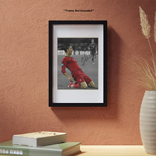 Cristiano Ronaldo Signed Autograph Wall Art - High-Quality Photo Print