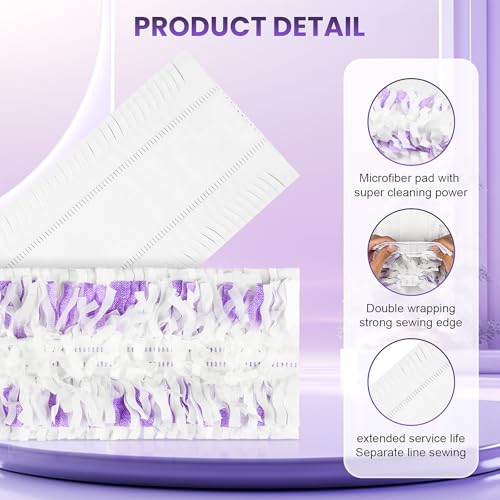 Chyodi 12 Pack Disposable Power Mop Refills for Swiffer Power Mop PM 12