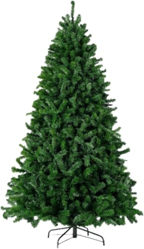 7ft Artificial Christmas Tree with 1000 PVC Tips & Foldable Metal Stand