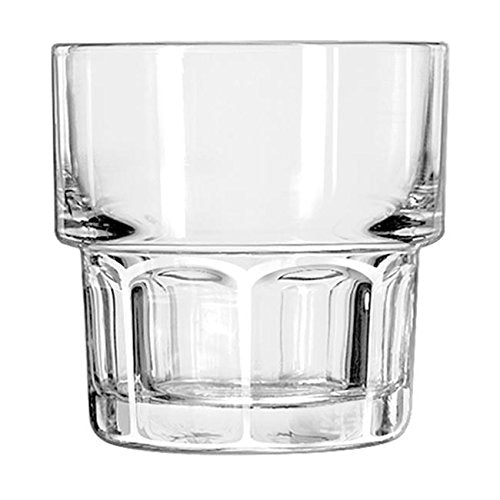 Libbey Gibraltar 7 oz. Stackable Rocks Glass - Clear, Commercial Grade