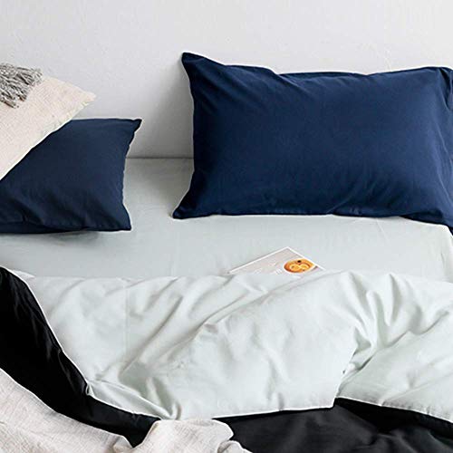 FLXXIE Soft Microfiber King Pillow Cases 2-Pack - Envelope Closure Covers