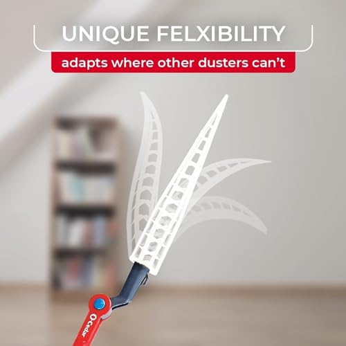 Heavy Duty Extendable Duster Kit with 3 Disposable Refills - 3 Ft Handle