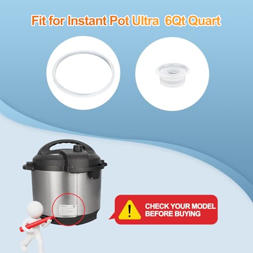 3-Pack Silicone Sealing Rings for 5 and 6 Quart Pressure Cookers