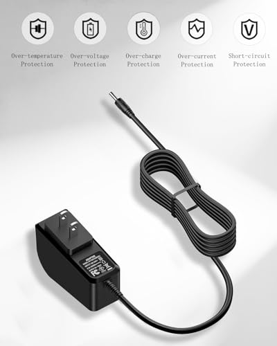 Replacement Power Adapter for Cordless Handheld Carpet Cleaner 1611736