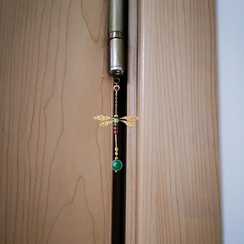 Decorative Dragonfly Hinge Toppers with Magnetic Attachment, Set of 2