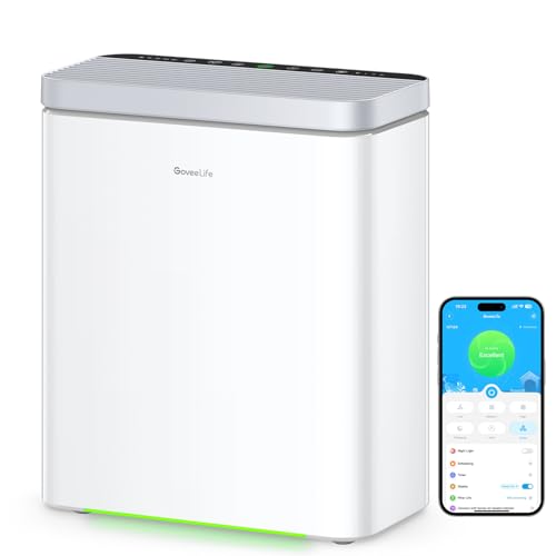 Smart Air Purifier for Large Rooms with App and Alexa Control