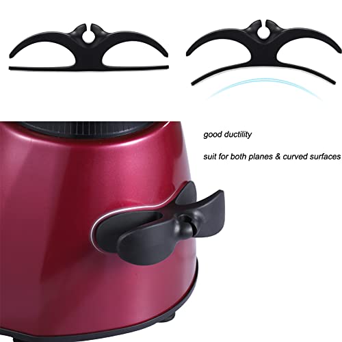 4-Pack Silicone Cord Organizer for Kitchen Appliances, Adhesive Cable Wrapper