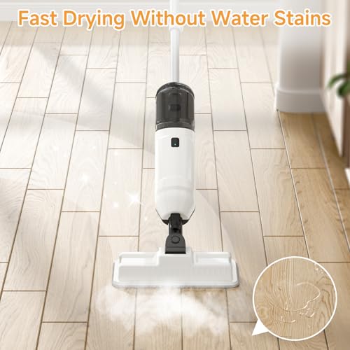 Multi-Purpose Steam Mop with Handheld Steamer for Hardwood and Tile Floors