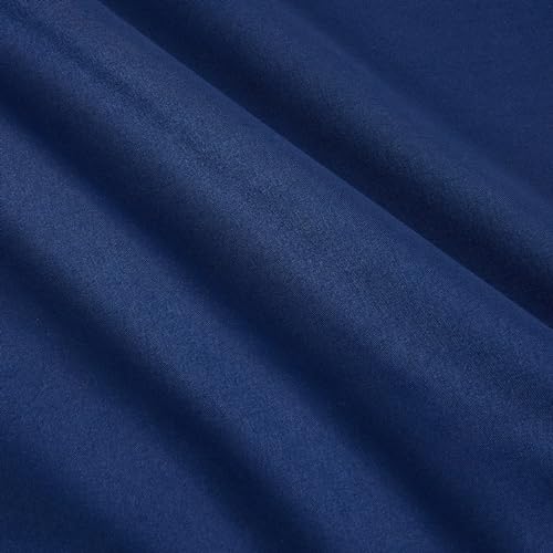 Amazon Basics Kids 3-Piece Microfiber Comforter Set - Full/Queen, Navy