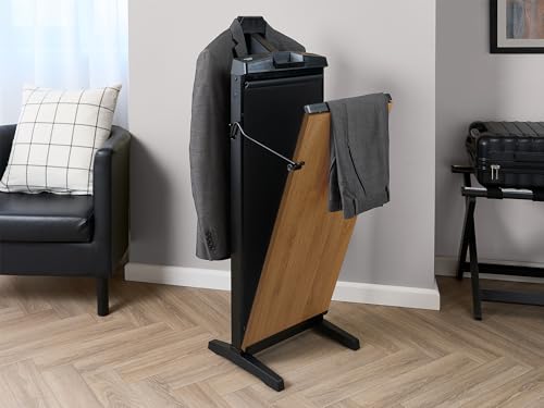 Corby 7700 Oak Pants Press with Timer & Wall Mount – Clothes Steamer & Ironing