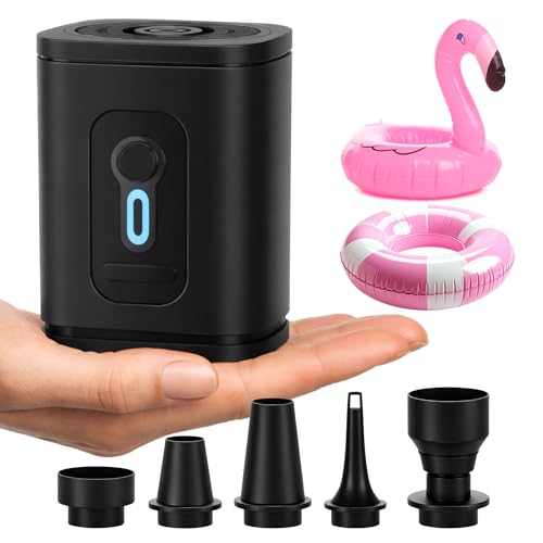 Portable Electric Air Pump for Fast Inflation of Inflatables
