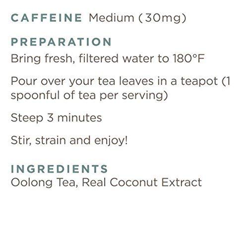 Golden Moon Tea Coconut Pouchong Green Tea - Loose Leaf, Non GMO - Travel Tin (16 Servings)