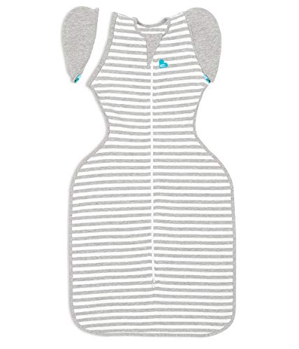 Love to Dream Swaddle Up 2-in-1 Transition Bag, 1.0 TOG Sleep Sack - Gray