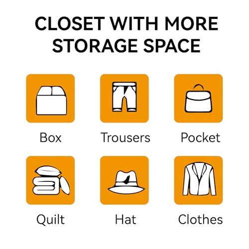 71" Metal Wardrobe Closet with 2 Drawers, Hanging Rod & Adjustable Shelf