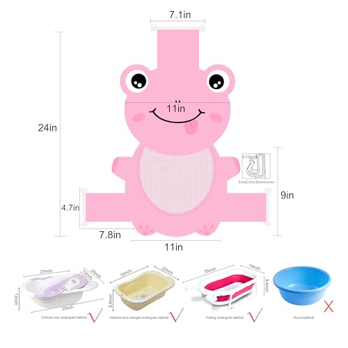 Adjustable Baby Bath Seat Support Net - Quick Drying & Comfortable