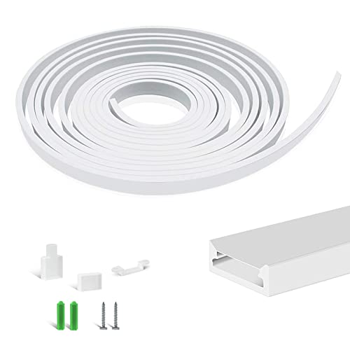 16.4ft Flexible Silicone LED Channel for 10mm Strip Lights, IP67 Waterproof
