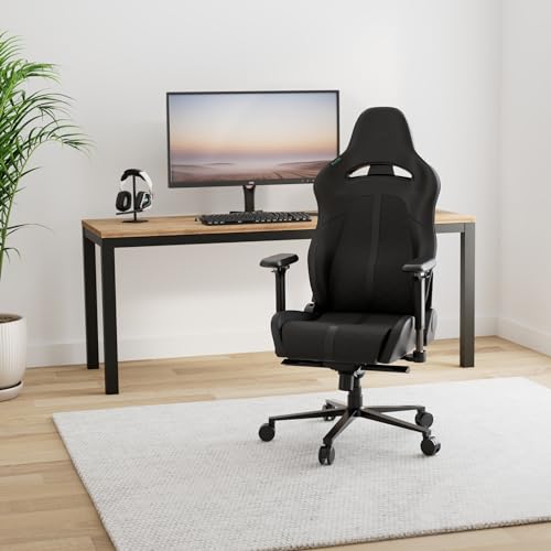 Ergonomic Gaming Chair with Built-in Lumbar Support and 152-Degree Recline