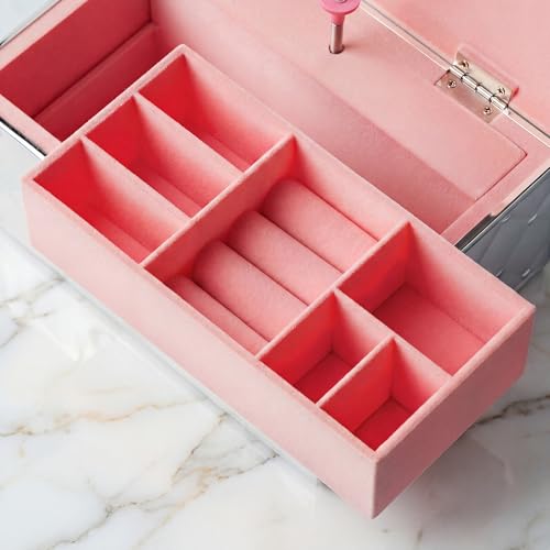 Personalized Musical Ballerina Jewelry Box for Girls with Custom Engraving