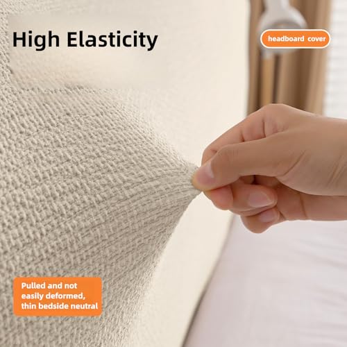 Stretch Headboard Cover for Full Queen King Size Beds - Dustproof Protector
