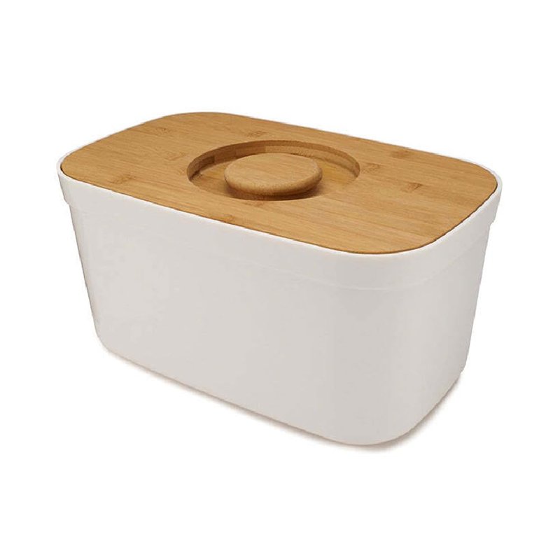 Joseph Joseph Bread Box with Removable Bamboo Cutting Board