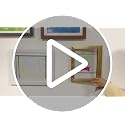 2-Pack Kids Art Frames 8.5x11 Front Opening Changeable Artwork Display White