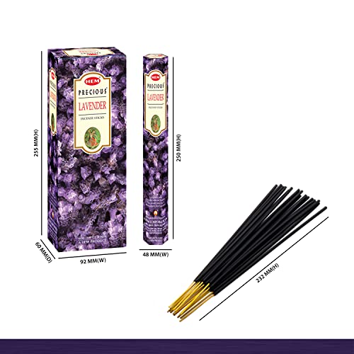 Natural Lavender Incense Sticks - 120 Pack Hand-Rolled Floral Home Fragrance
