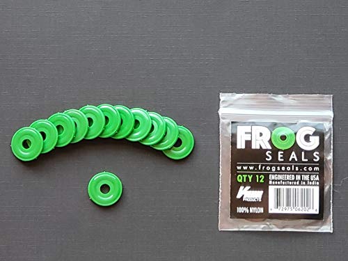 Nylon CO2 Regulator Washers for CGA-320 Fittings, 12-Pack