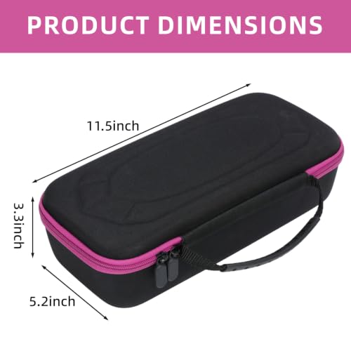 Hard EVA Travel Case for Handheld Garment Steamer, Portable Storage Bag