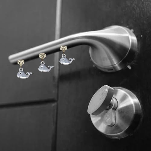 Magnetic Fish Door Hinge Pin Topper Decorative Home Accent