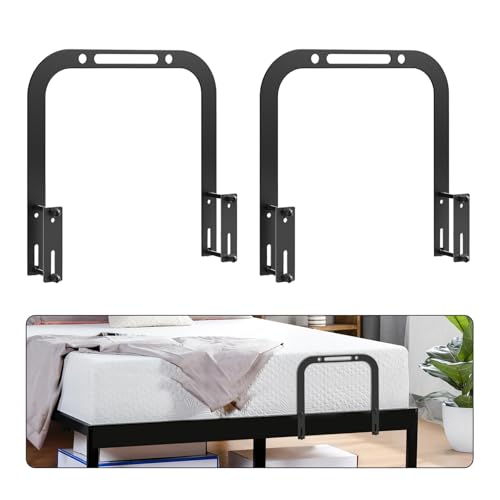 Extra Tall Mattress Slide Stopper - Adjustable Metal Retainer Bar