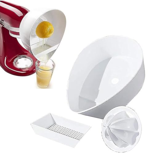 Citrus Juicer Attachment for Stand Mixers with 2 Reamer Sizes